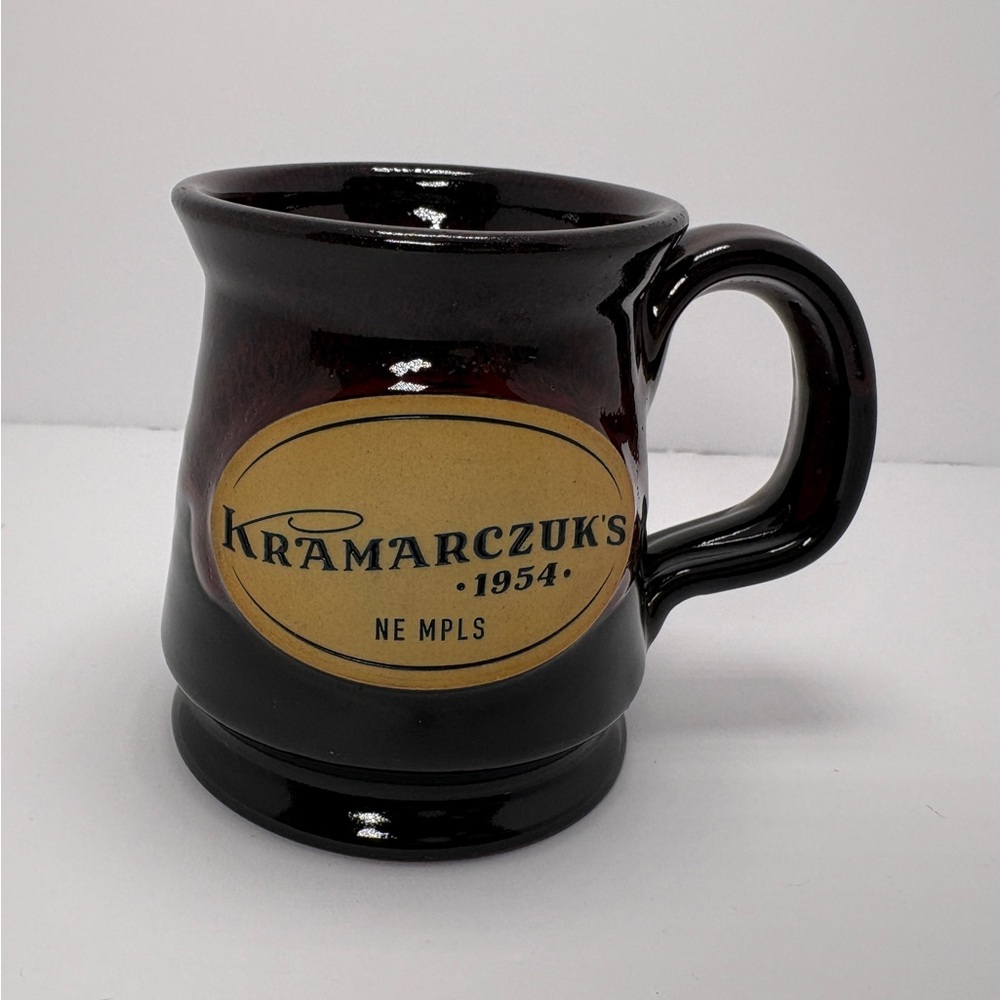 Deneen Pottery Stoneware Coffee Mug Kramarczuks Minneapolis Made In USA Handmade